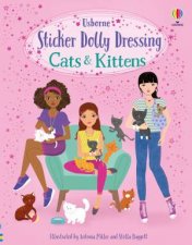 Sticker Dolly Dressing Cats  Kittens