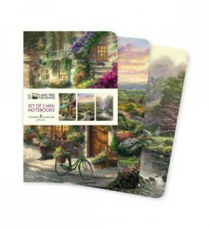 Mini Notebook Collection: Thomas Kinkade (Set of 3) by FLAME TREE STUDIO