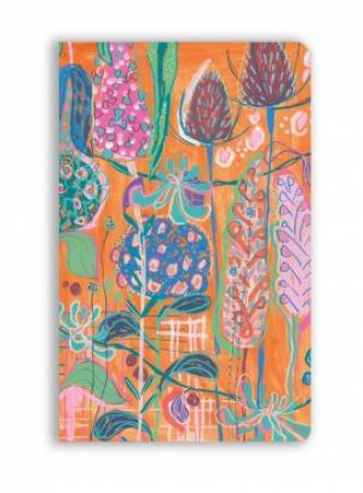 Soft Touch Journal: Lucy Innes Williams: Orange Hydrangeas by FLAME TREE STUDIO