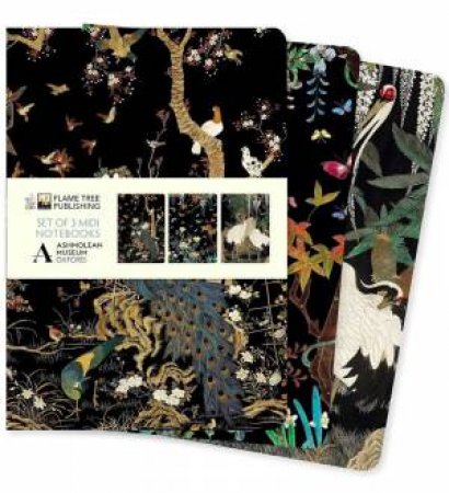 Midi Notebook Collection: Ashmolean Museum (Set of 3) by FLAME TREE STUDIO