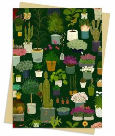 Katherine Quinn: Plant People Greeting Card Pack: Pack of 6 by FLAME TREE STUDIO