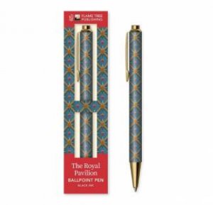 Boxed Decorative Ballpoint Pen: Royal Pavilion, Brighton, South Gallery Stars by FLAME TREE STUDIO