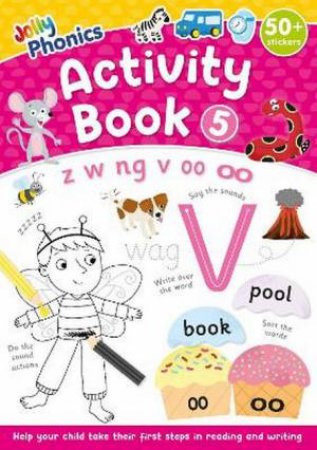Jolly Phonics Activity Book 5 by Sara Wernham & Sue Lloyd