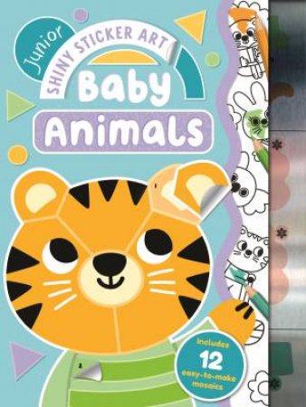 Shiny Sticker Art Junior - Baby Animals by Igloo