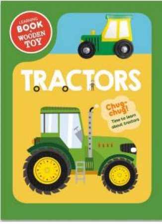 Book & Wooden Vehicle: Tractors by Various