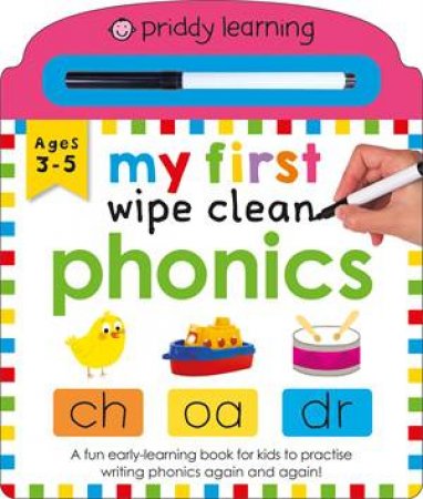 My First Wipe Clean: Phonics by Roger Priddy