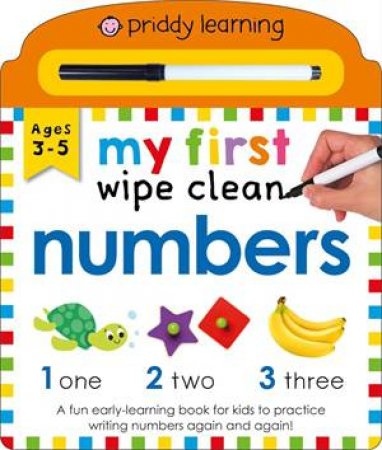 My First Wipe Clean: Numbers by Roger Priddy