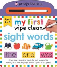 My First Wipe Clean Sight Words