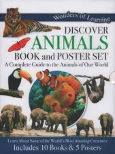 10 Book  Poster Slipcase Set Animals