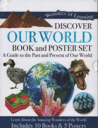 10 Book & Poster Slipcase Set: Our World Past & Present by Various