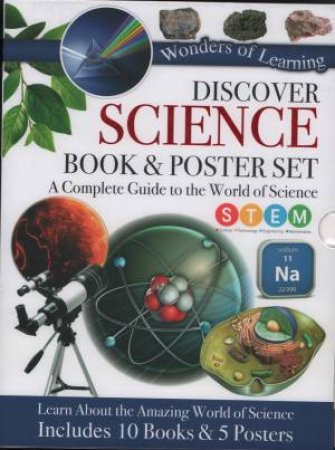 10 Book & Poster Slipcase Set: Science by Various