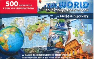 Wonders Of Learning 500 Piece Puzzle: The World