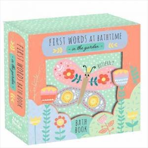 Bath Book In A Box: First Words In The Garden
