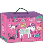 Touch And Feel Puzzle And Book Set Unicorns