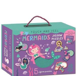 Touch And Feel Puzzle And Book Set: Mermaids by Various