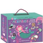 Touch And Feel Puzzle And Book Set Mermaids