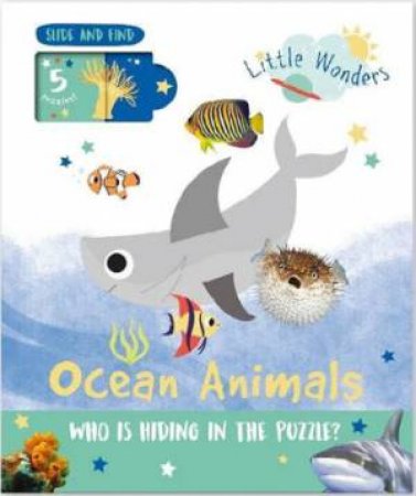 Little Wonders Puzzle Slider Book: Sea Animals
