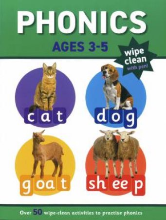 Wipe Clean Book And Pen: Phonics by Various