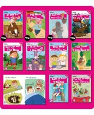 BookLife Decodable Readers Level 1 Pink Set of 10
