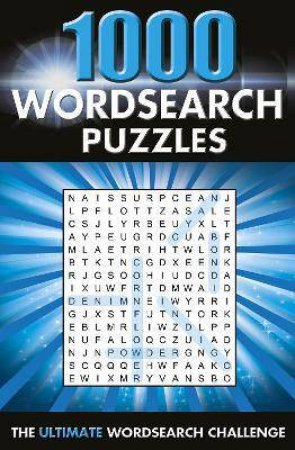 1000 Wordsearch Puzzles by Eric Saunders
