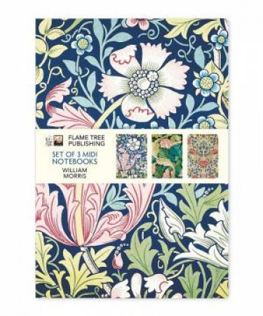 Midi Notebook Collection: William Morris (Set Of 3) by Various
