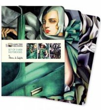 Midi Notebook Collection Tamara De Lempicka Set of 3