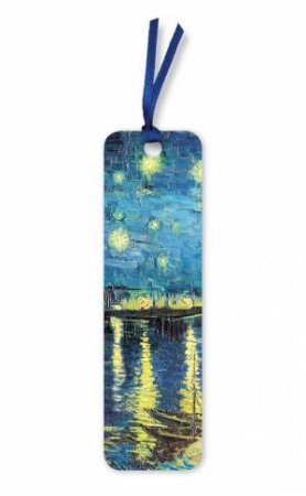 Van Gogh: Starry Night Over The Rhone Bookmarks (Pack Of 10) by Flame Tree Studio