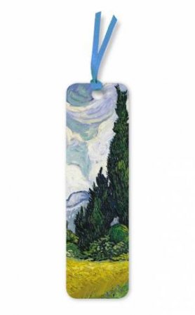 Van Gogh: Wheat Field With Cypresses Bookmarks (Pack Of 10) by Flame Tree Studio