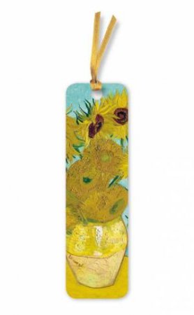 Van Gogh: Vase With Sunflowers Bookmarks (Pack Of 10) by Flame Tree Studio