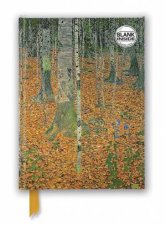 Foiled Blank Journal 24 Gustav Klimt The Birch Wood