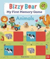 Bizzy Bear My First Memory Game Book Animals