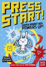 Press Start Super Rabbit Boy Powers Up