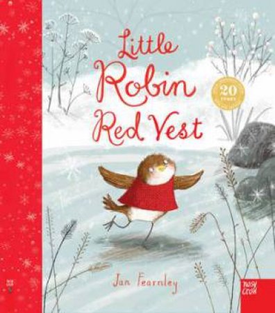 Little Robin Red Vest by Jan Fearnley