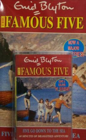 Five Go Down To The Sea - TV Tie In Book & Tape by Enid Blyton