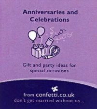 Anniversaries And Celebrations Gift And Party Ideas For Special Occasions