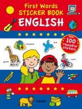 First Words Sticker Book English