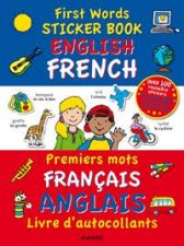 First Words Sticker Book English French