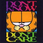 Garfield Dont Know Dont Care  Garfield Gift Books