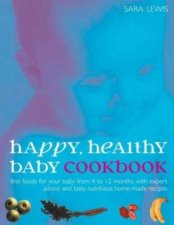 Happy Healthy Baby Cookbook