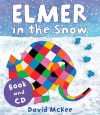 Elmer In The Snow BK and CD