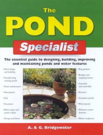 DIY: The Pond Specialist by A & G Bridgewater