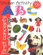 First Concepts Sticker Activity ABC