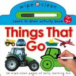 Wipe Clean Learn To Draw Activity Book Things That Go