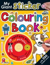My Giant Sticker Colouring Book with CD