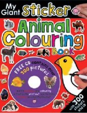My Giant Sticker Animal Colouring Book