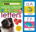 Simple First Acitivites Wipe Clean Letters
