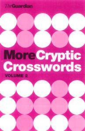 More Cryptic Crosswords 2 by Hugh Stephenson