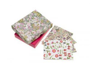 Liberty Floral Notecards by Quadrille Plus