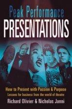 Peak Performance Presentations How To Present With Passion  Purpose