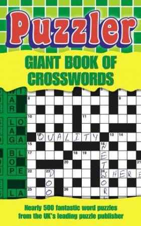 The Giant Book of Crosswords by Puzzle Media